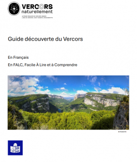 Guide découverte du Vercors, écrit en FALC