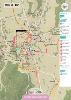 Plan village Méaudre