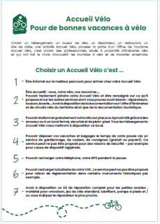 Référentiel Accueil Vélo