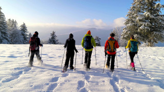 Randonnées hivernales en raquettes