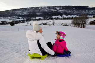 Luge, airboard, nouvelles glisses