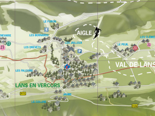 Plan du village