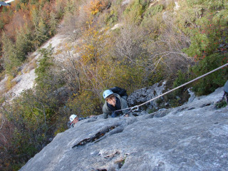 Escalade / Via Cordata / Stage petits aventuriers