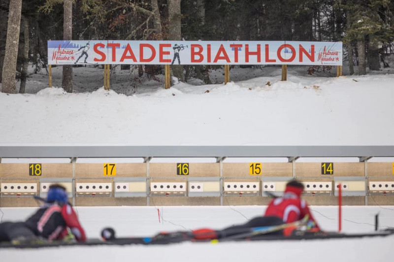 Biathlon, skis roues