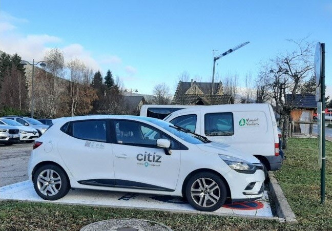Voitures en autopartage Citiz