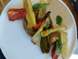 Légumes de fin d'été façon vitello tonnato