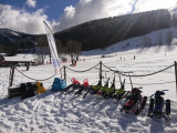 Luge et trottinettes hivernales
