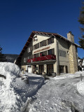 Hôtel en hiver