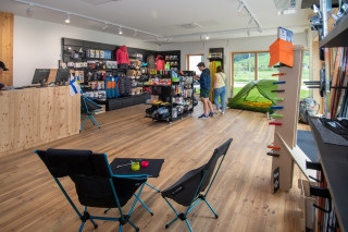 Intérieur de la boutique