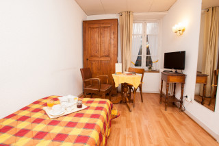 Chambre single - © Vincent Juraszeck- Œil itinérant Chambre single