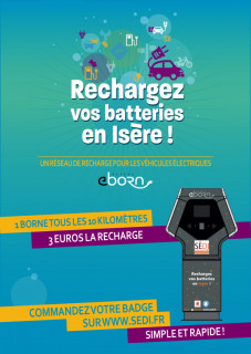 flyer des bornes SEDI