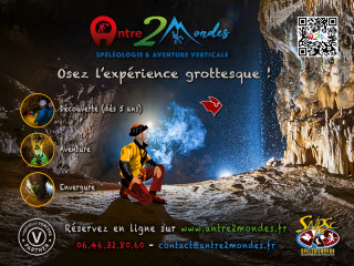 Antre 2 Mondes, Spéléologie Vercors