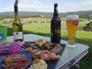 Un apéro au camping