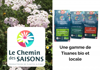 Notre gamme de Tisanes Locales et bio