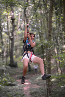 Photo de la tyrolienne