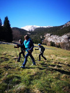 Marche nordique en montagne