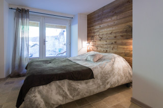 Chambre 1 au rdc 2 à 3 personnes. Accessible PMR