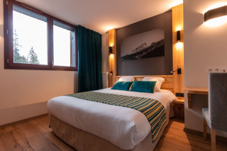 Chambre double 3 - © Auberge de la Croix Perrin Chambre double 3