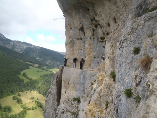Via Choranche - © Bureau des Guides et Accompagnateurs Autrans Méaudre Via Choranche