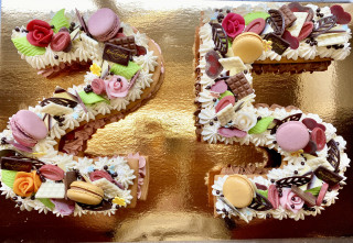 Number cake