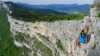 Escalade et nuit en portaledge