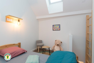 5 personnes dont 1 couchage à l'étage accès par échelle - © Gîtes de France 5 personnes dont 1 couchage à l'étage accès par échelle