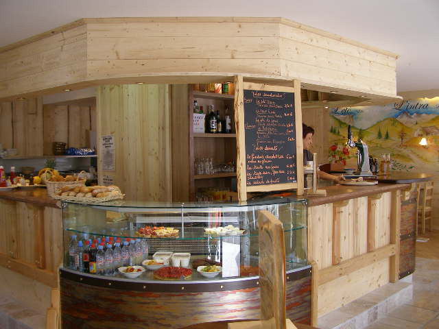 Intérieur de la brasserie