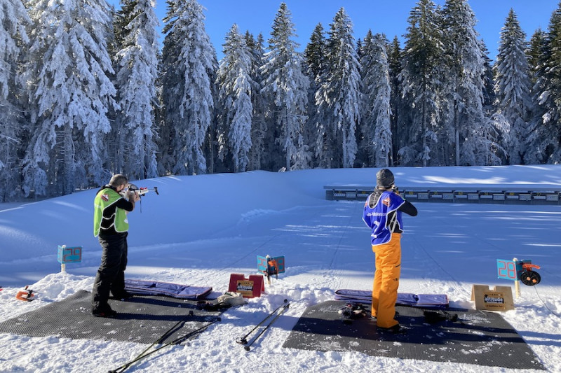 biathlon dans le vercors