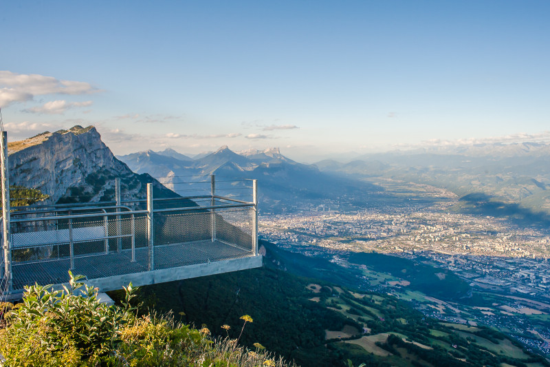 Vue estivale du Vertige des Cimes