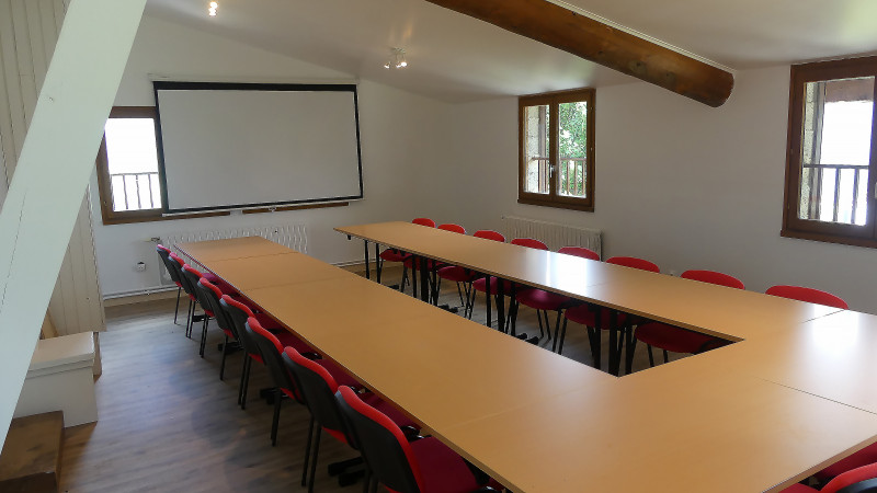 Salle de réunion, séminaire