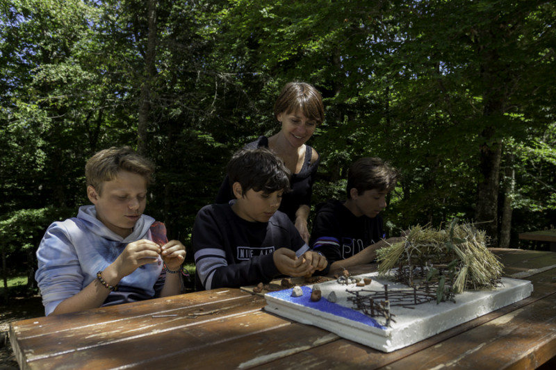 Atelier de la Préhistoire au Musée de la Préhistoire du Vercors Atelier de la Préhistoire au Musée de la Préhistoire du Vercors