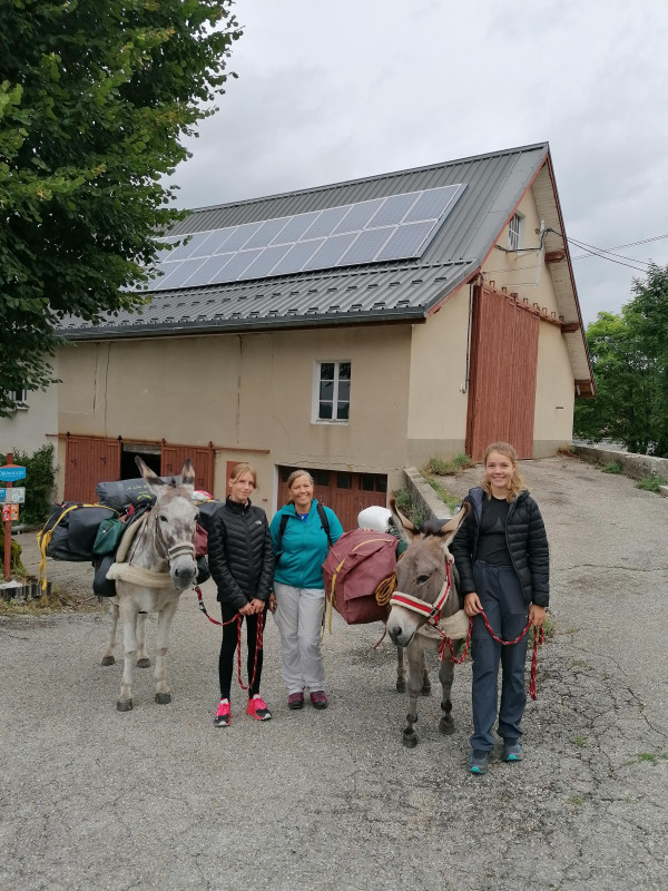 Nuits en gîtes en 1/2 pension