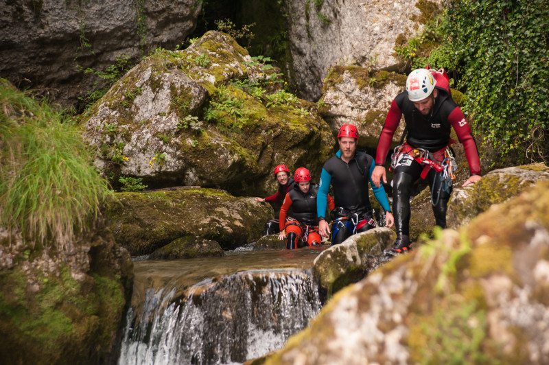 Canyoning dans les Gorges du Furon Canyoning dans les Gorges du Furon