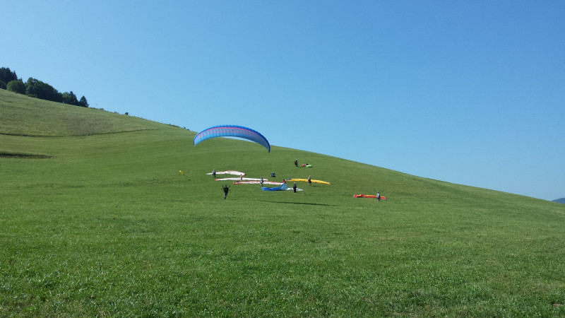 Pente école de l'Aigle à Lans en Vercors