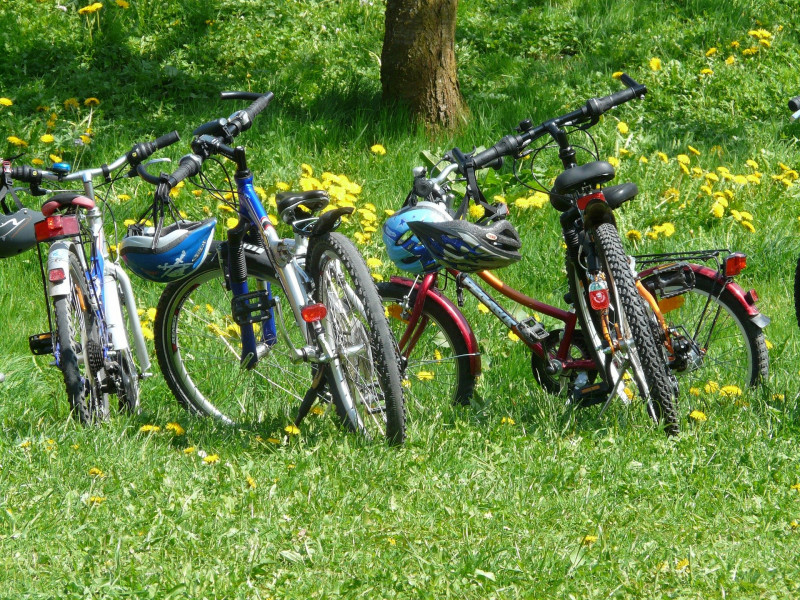 Vélo en famille