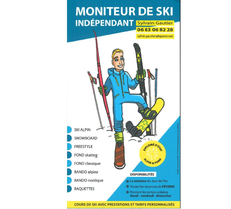 Flyer de Sylvain Flyer de Sylvain