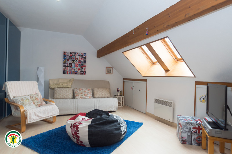 Le salon des hôtes au 2ème