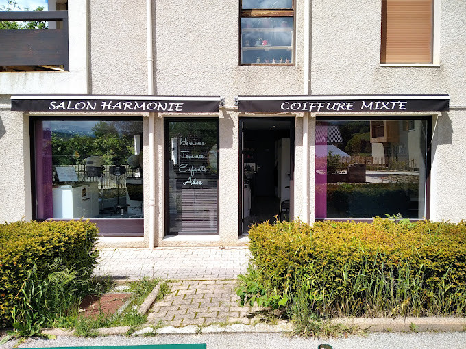 Façade salon harmonie coiffure