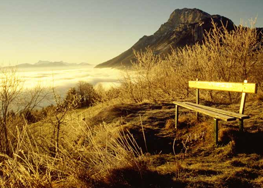 Photo depuis le belvédère de Saint Nizier du Moucherotte au levé du soleil_Saint-Nizier-du-Moucherotte