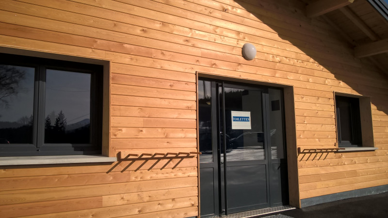 Aire de service des Montagnes de Lans - © OT Lans en Vercors Aire de service des Montagnes de Lans