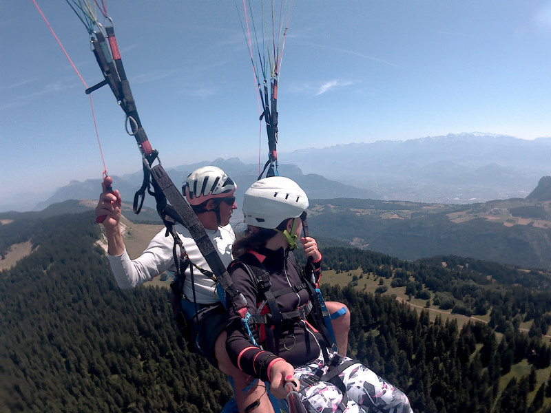 Sortie parapente