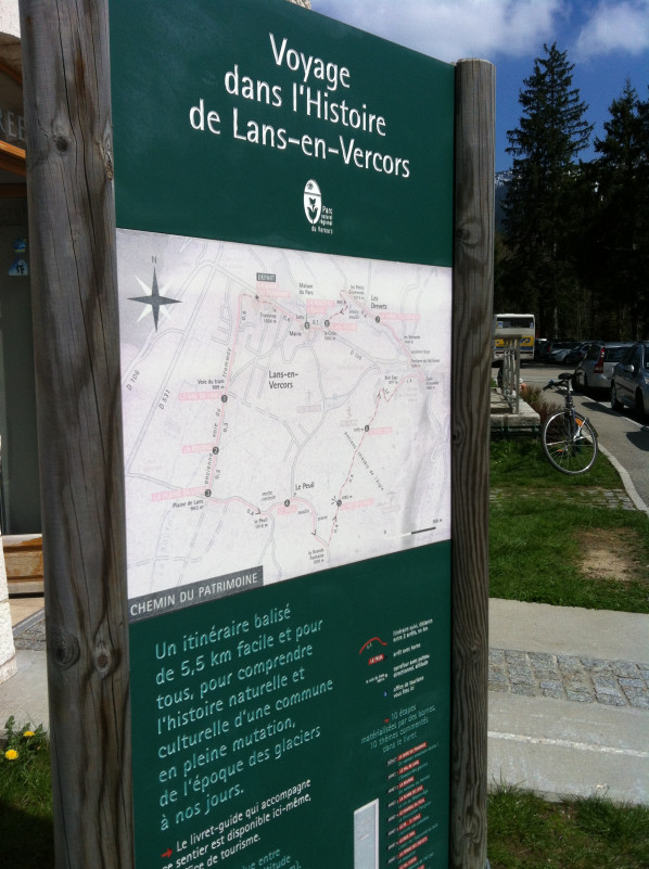 Chemin du patrimoine Lans en Vercors