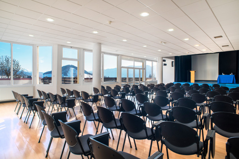 Salle de réunion hiver