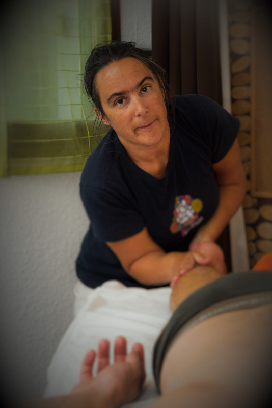 massage avec Marie Ledoux