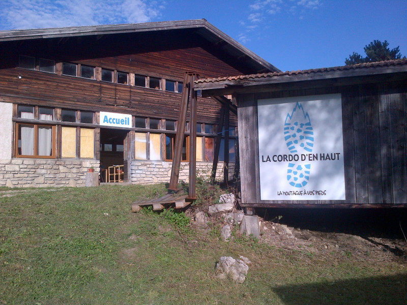 Vue de l'extérieur du bâtiment