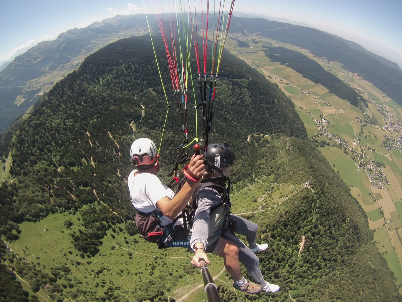 Sortie parapente