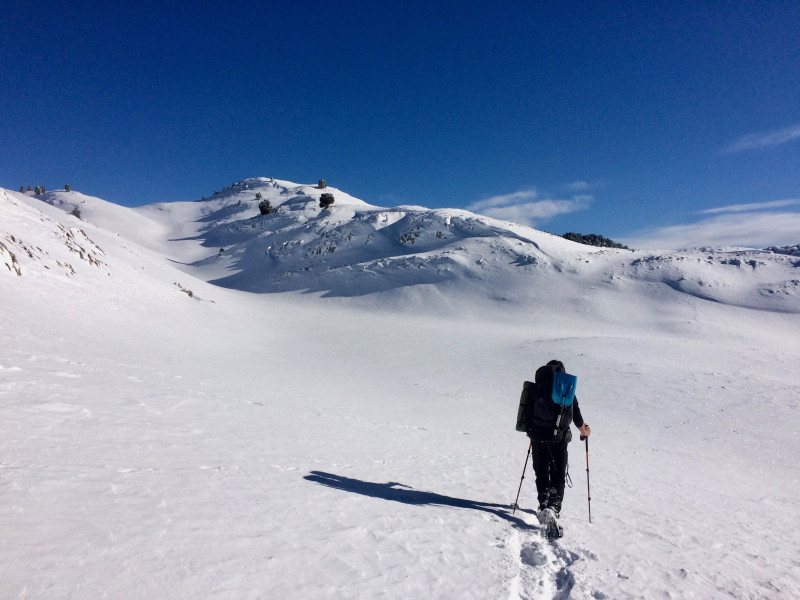 Randonnée hivernale en raquettes
