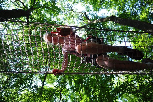 Photo d'un passage en filet