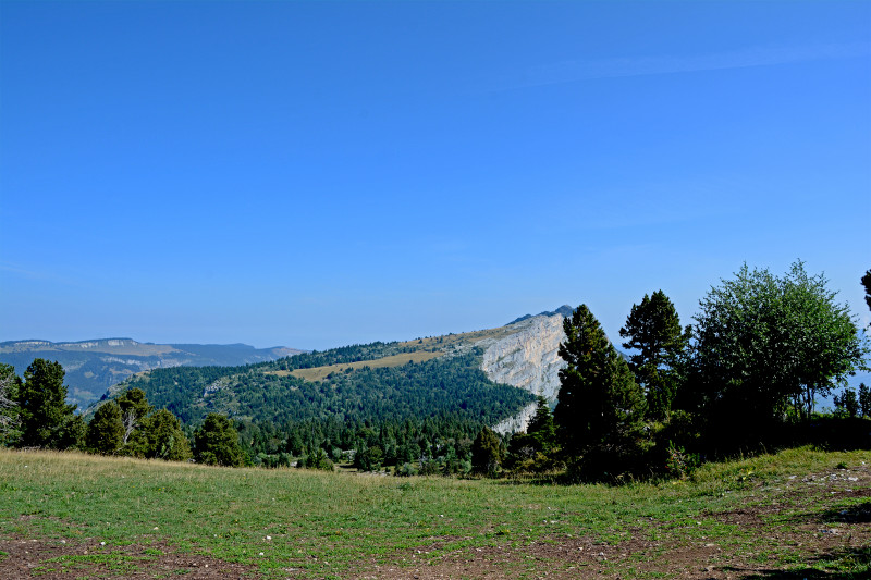 Vue depuis la Combe des Virets Lans en Vercors