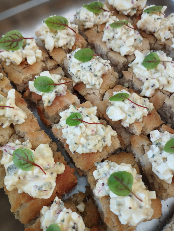 Focaccia garnie